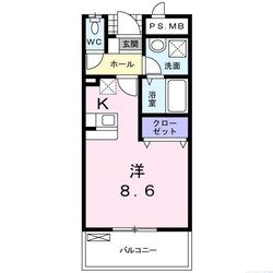 ベル　フロースト弐番館の物件間取画像